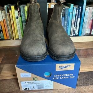 Blundstone 585 Rustic Brown Boots.